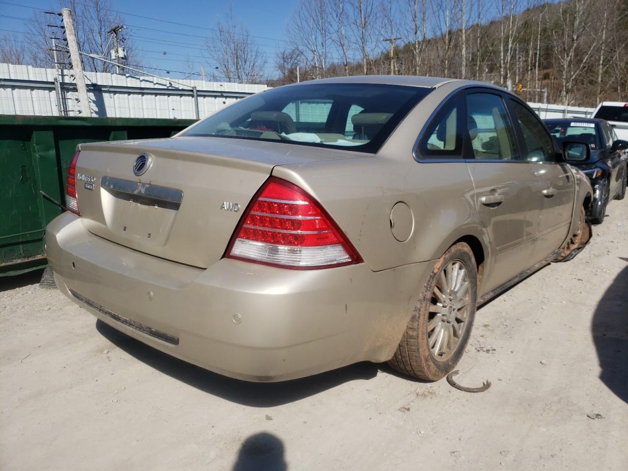 Photo 4 from auction – 2006 MERCURY MONTEGO PR with VIN 1MEFM43136G604442