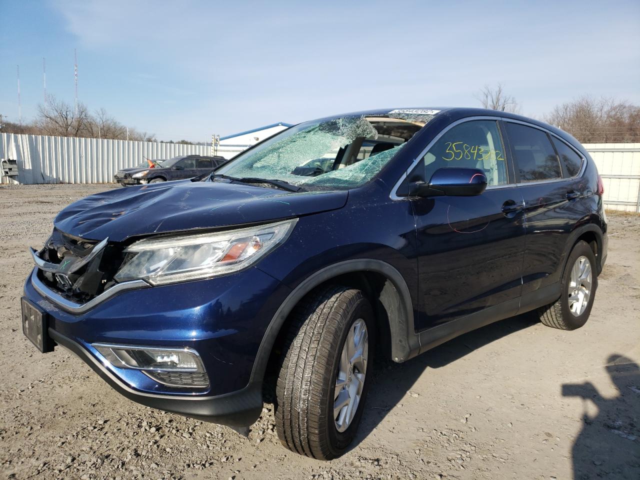Photo 2 from auction – 2015 HONDA CR-V EX with VIN 5J6RM4H53FL057247