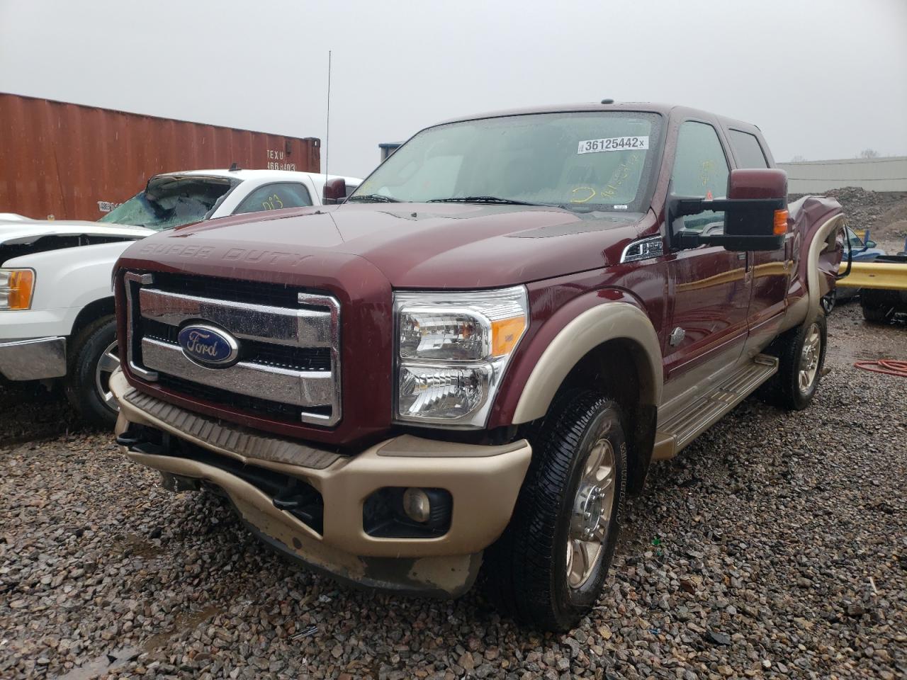 Photo 2 from auction – 2012 FORD F250 SUPER with VIN 1FT7W2BT8CEA36588