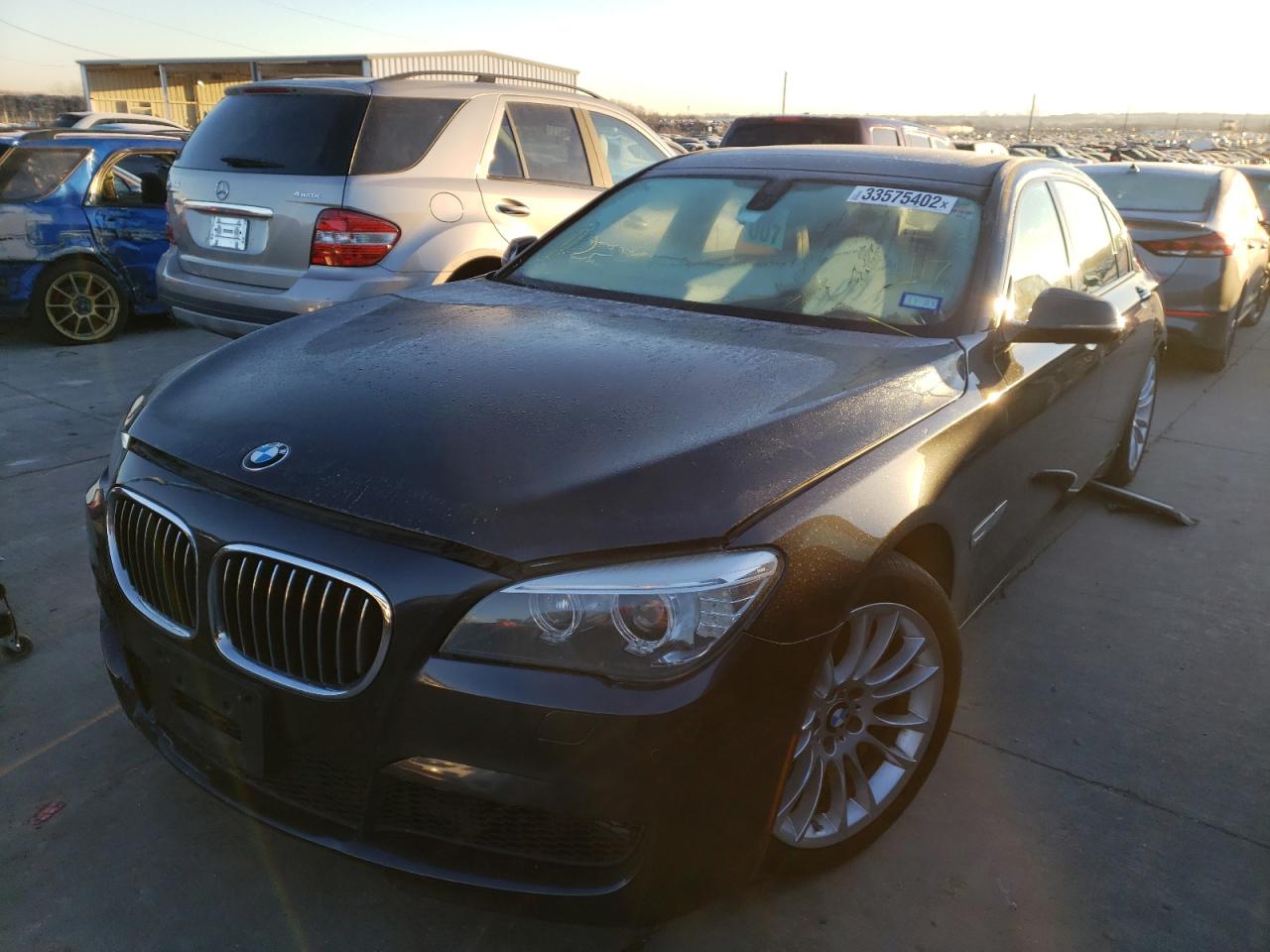Photo 2 from auction – 2015 BMW 740 LI with VIN WBAYE4C5XFD947144
