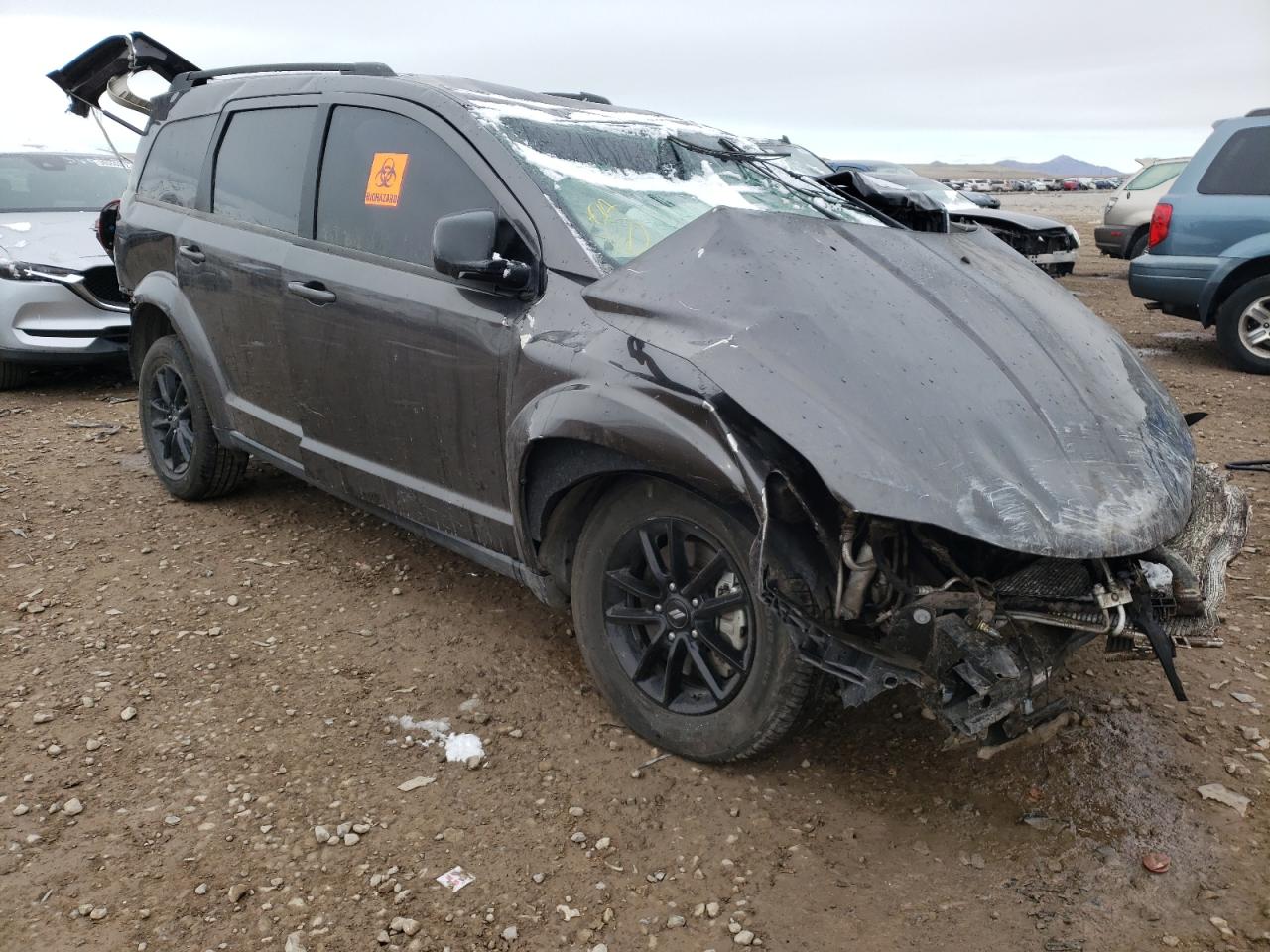 DODGE JOURNEY SE 2019 with VIN 3C4PDDBG1KT846342 - Photo from auction