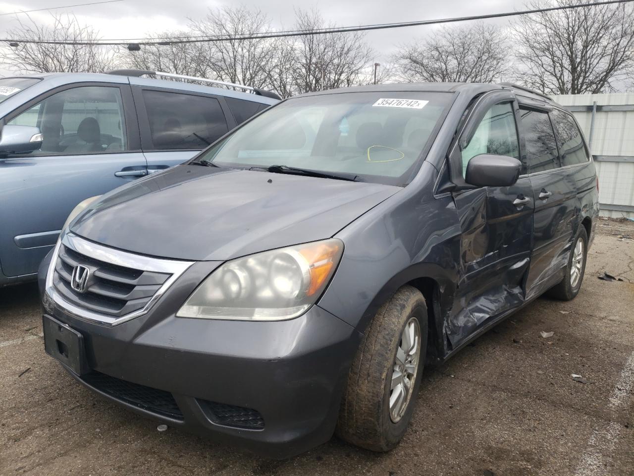 Photo 2 from auction – 2010 HONDA ODYSSEY EX with VIN 5FNRL3H40AB111349