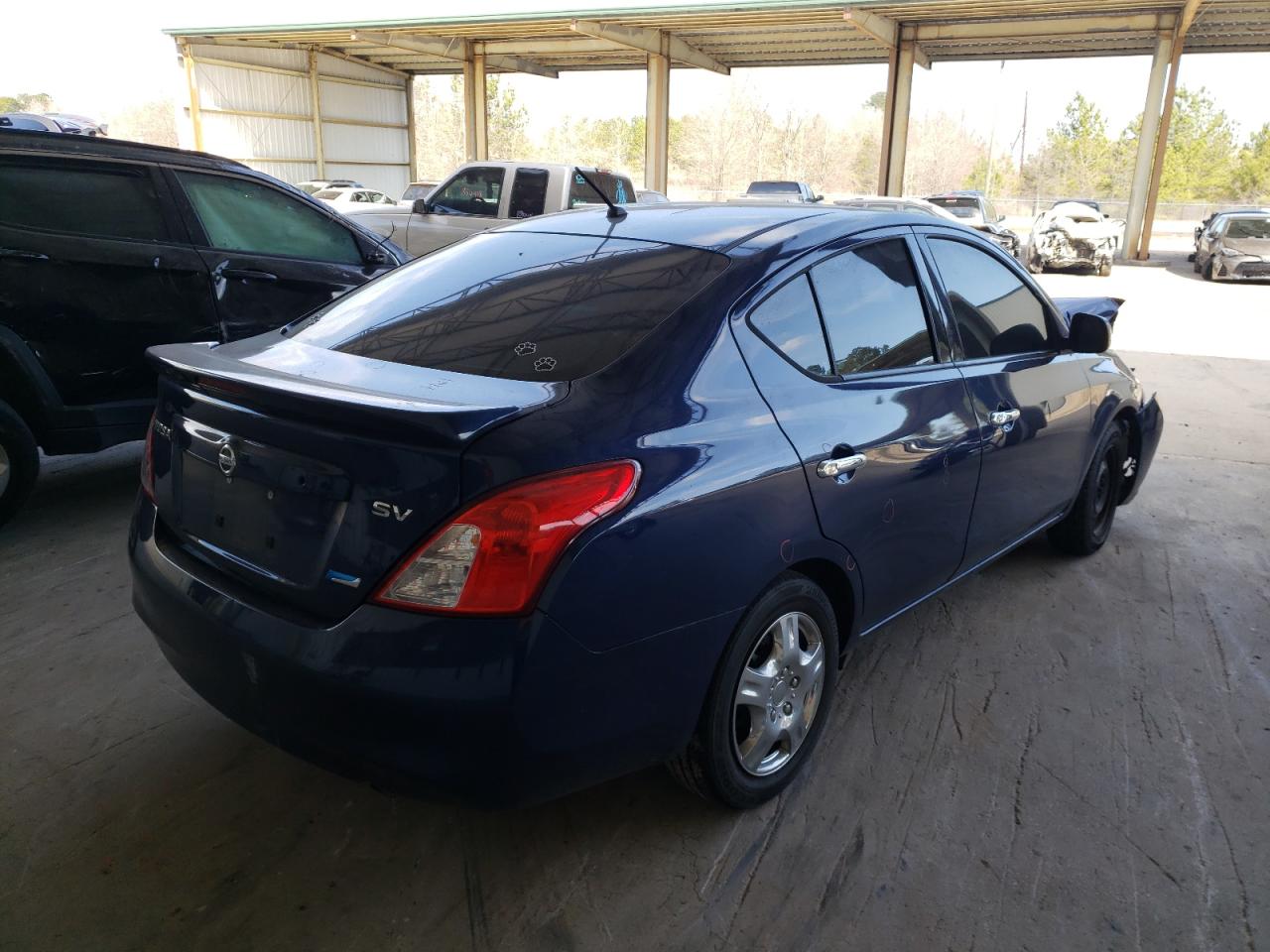 Photo 4 from auction – 2014 NISSAN VERSA with VIN 3N1CN7AP3EL804941
