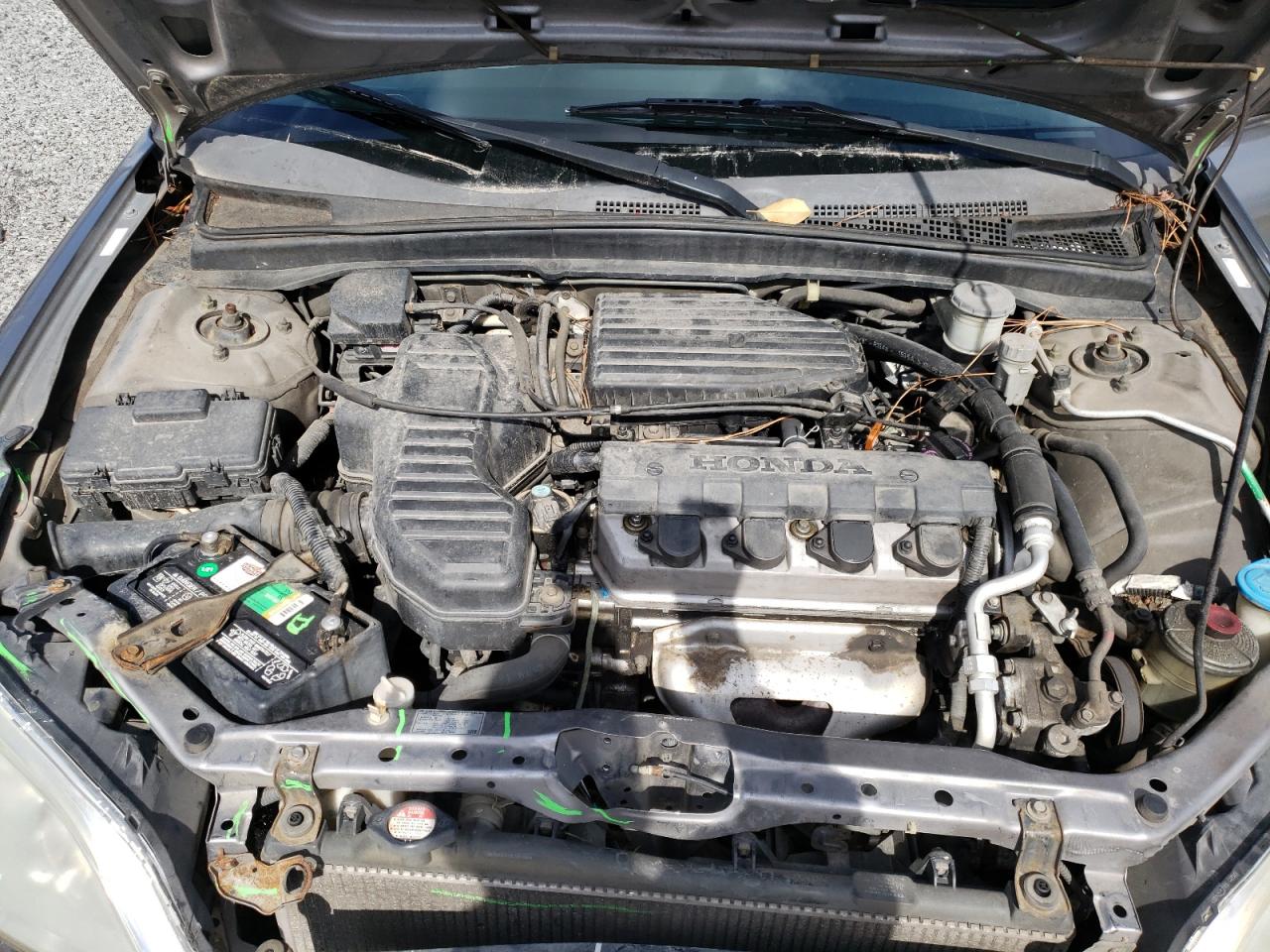 Photo 7 from auction – 2005 HONDA CIVIC LX with VIN 2HGES15515H614652