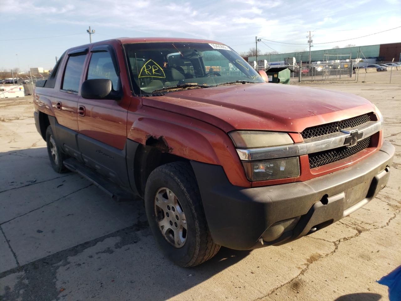 CHEVROLET AVALANCHE 2003 with VIN 3GNEK13TX3G159451 - Photo from auction