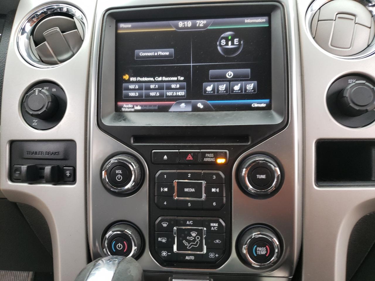 Photo 9 from auction – 2013 FORD F150 SUPER with VIN 1FTFW1CF2DFD81383
