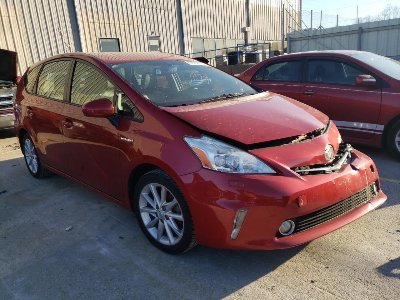 TOYOTA PRIUS V 2012 with VIN JTDZN3EU7C3156643 - Photo from auction