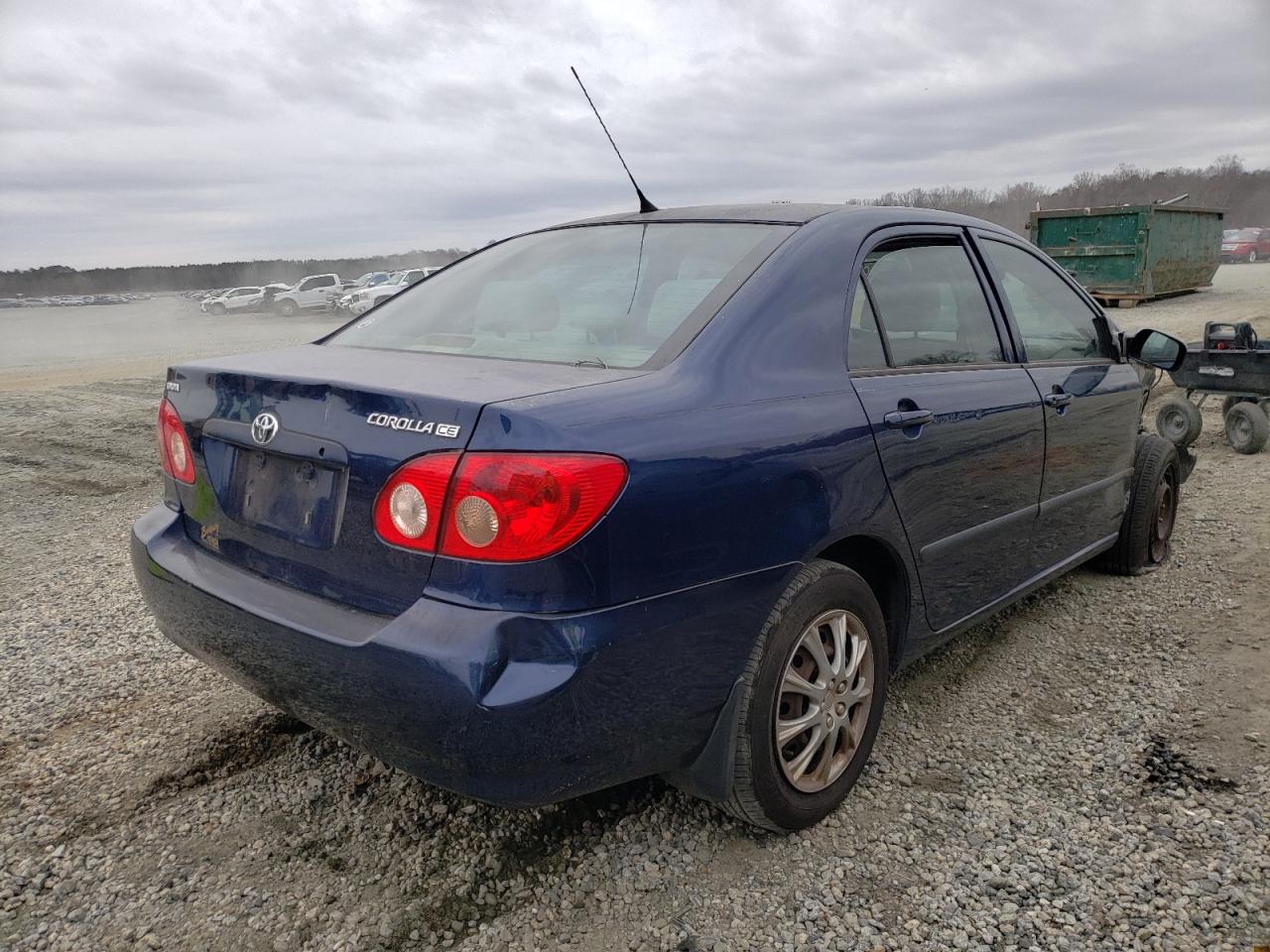 Photo 4 from auction – 2007 TOYOTA COROLLA CE with VIN JTDBR32E370109443