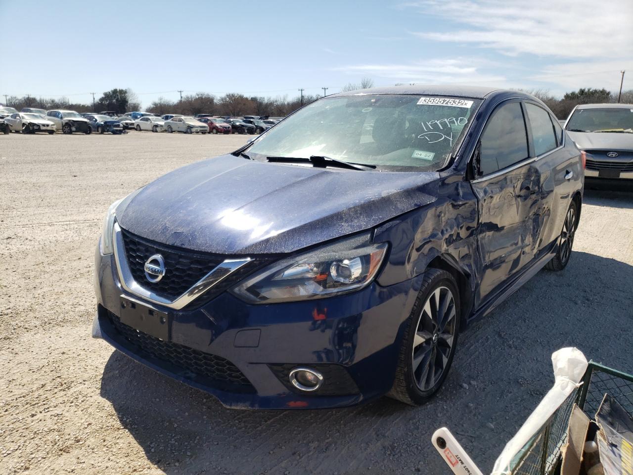 Photo 2 from auction – 2017 NISSAN SENTRA S with VIN 3N1AB7AP2HY236950