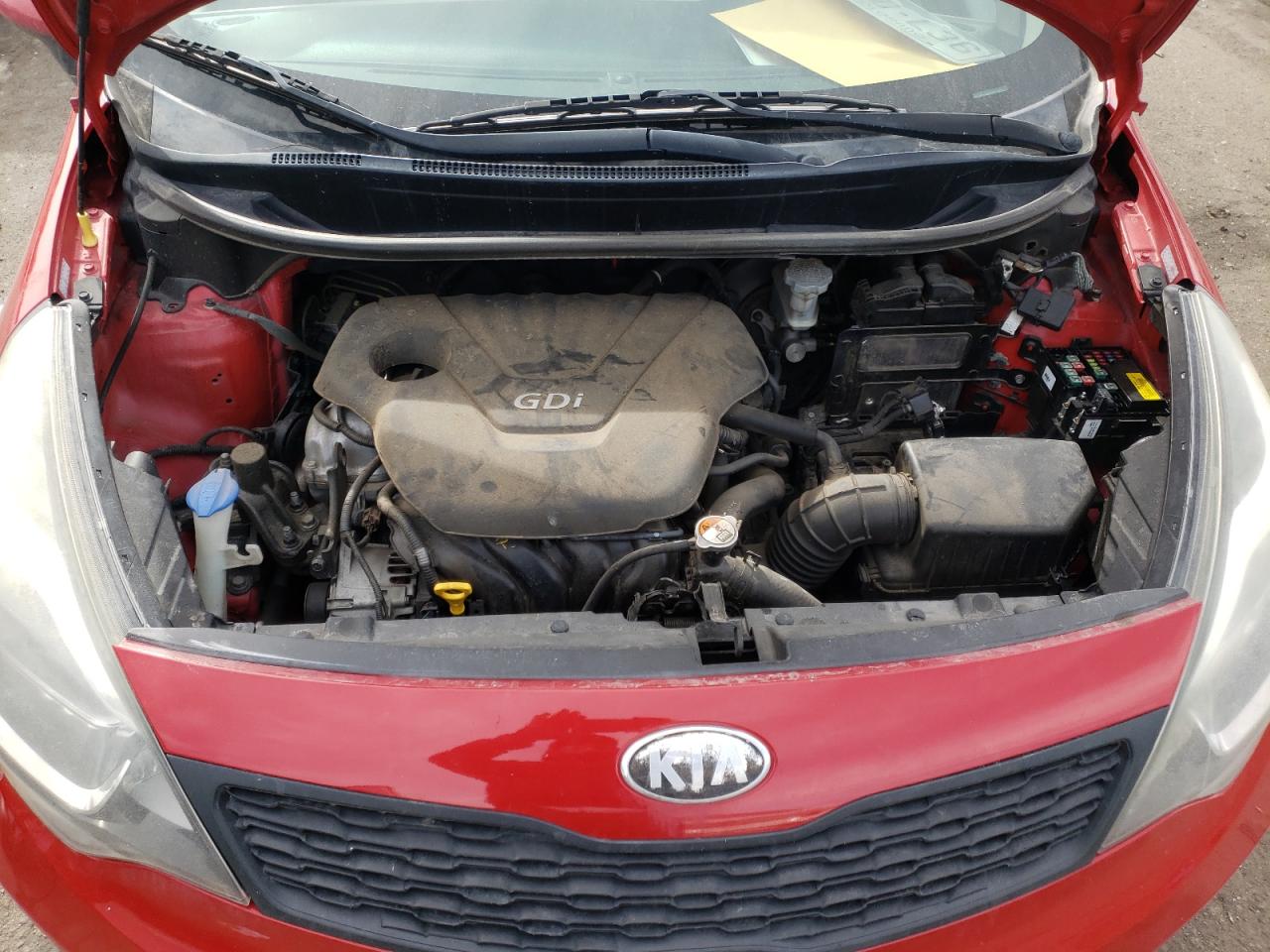 Photo 7 from auction – 2013 KIA RIO LX with VIN KNADM4A37D6250731