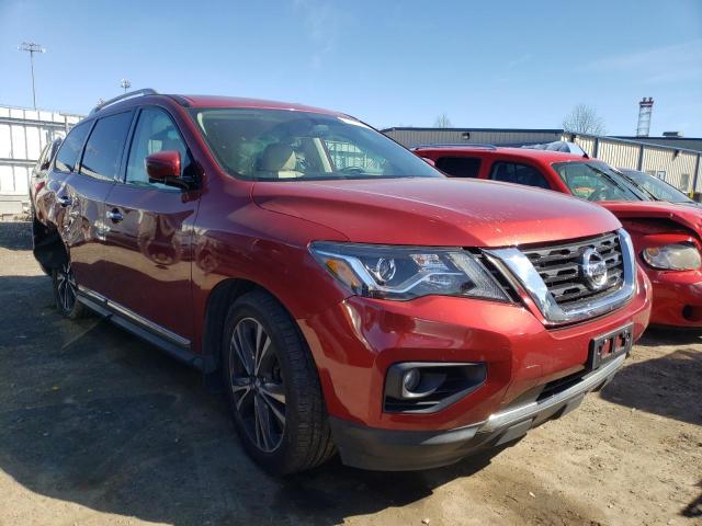 NISSAN PATHFINDER 2017 with VIN 5N1DR2MM3HC605815 - Photo from auction