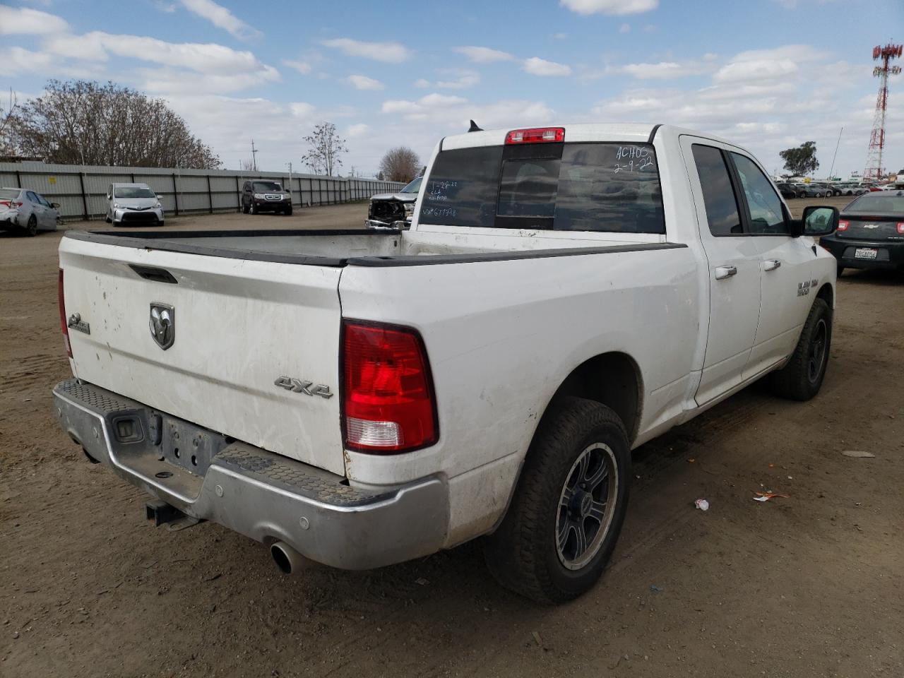Photo 4 from auction – 2017 RAM 1500 SLT with VIN 1C6RR7GT0HS677398