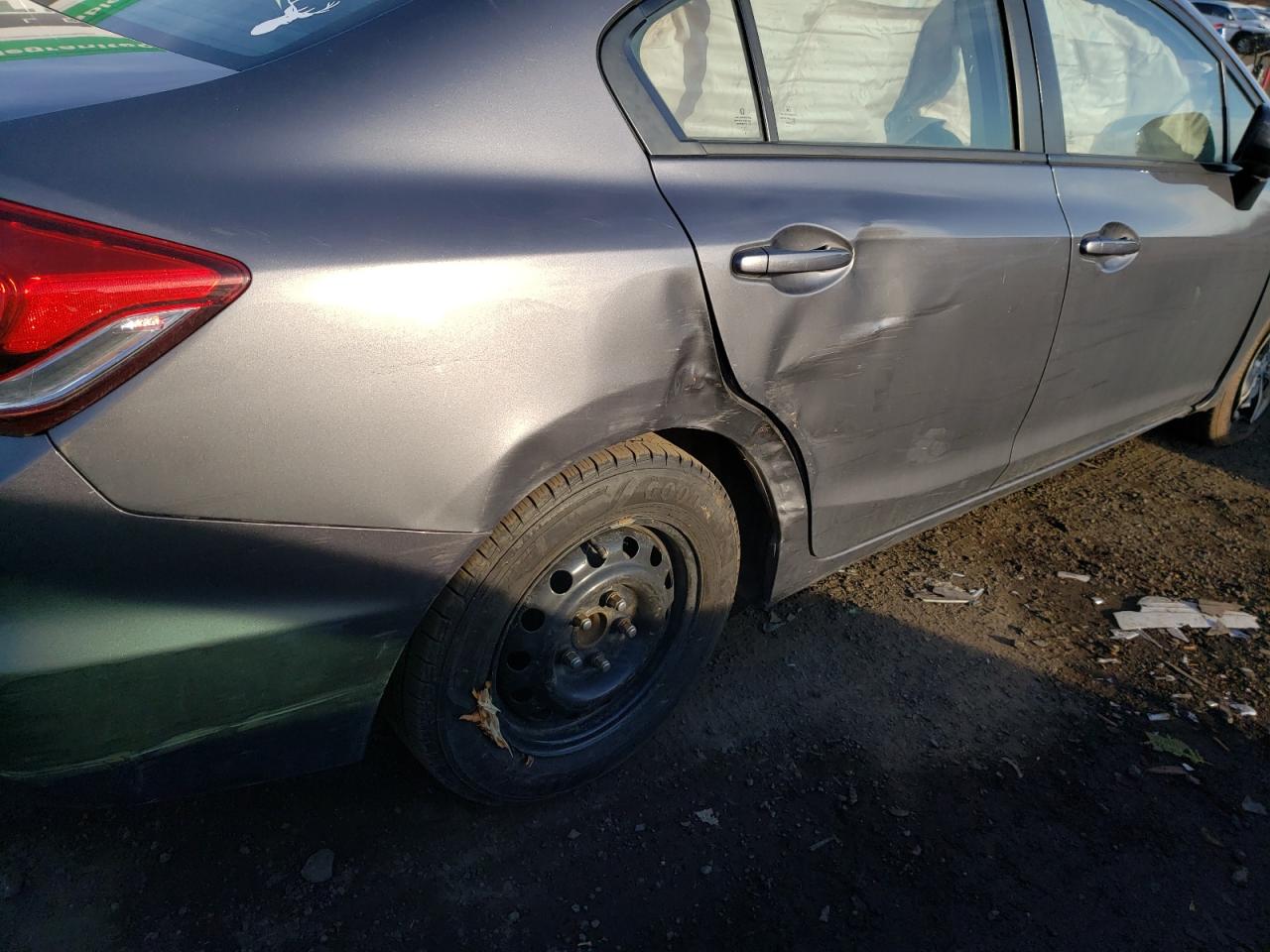 Photo 9 from auction – 2014 HONDA CIVIC LX with VIN 2HGFB2F5XEH513540