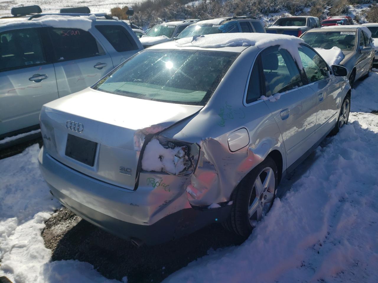 Photo 4 from auction – 2004 AUDI A4 3.0 QUA with VIN WAULT68E44A115964