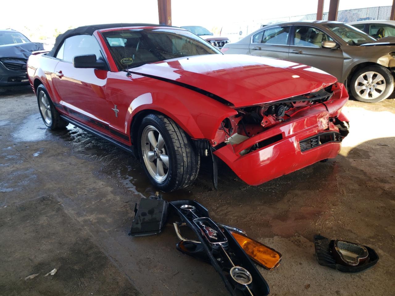 Photo 1 from auction – 2007 FORD MUSTANG with VIN 1ZVHT84N275357334