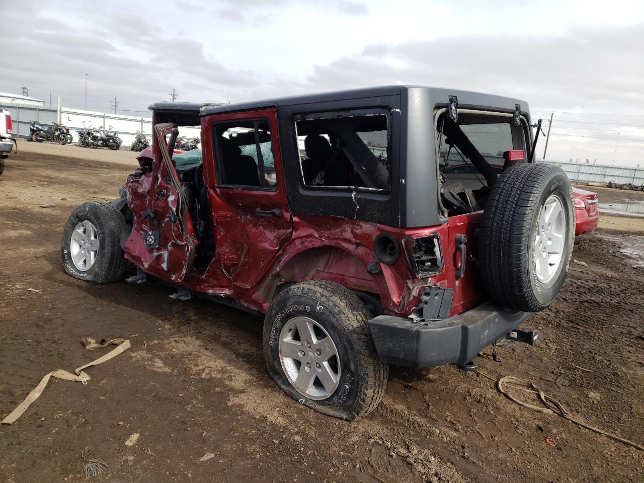 Photo 3 from auction – 2011 JEEP WRANGLER U with VIN 1J4BA3H10BL601344