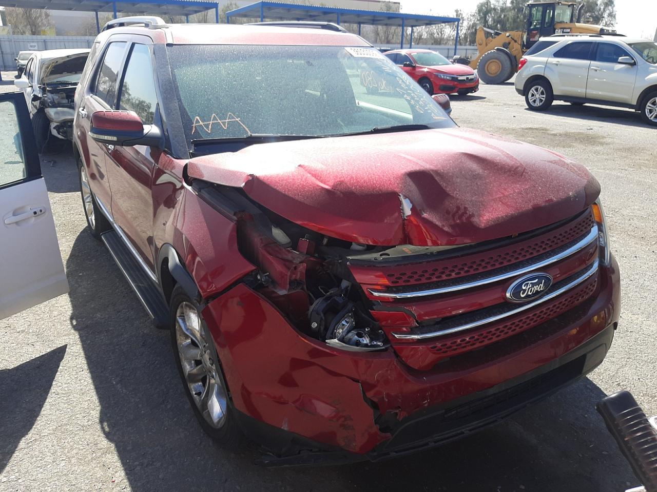 FORD EXPLORER L 2013 with VIN 1FM5K8F87DGB27185 - Photo from auction