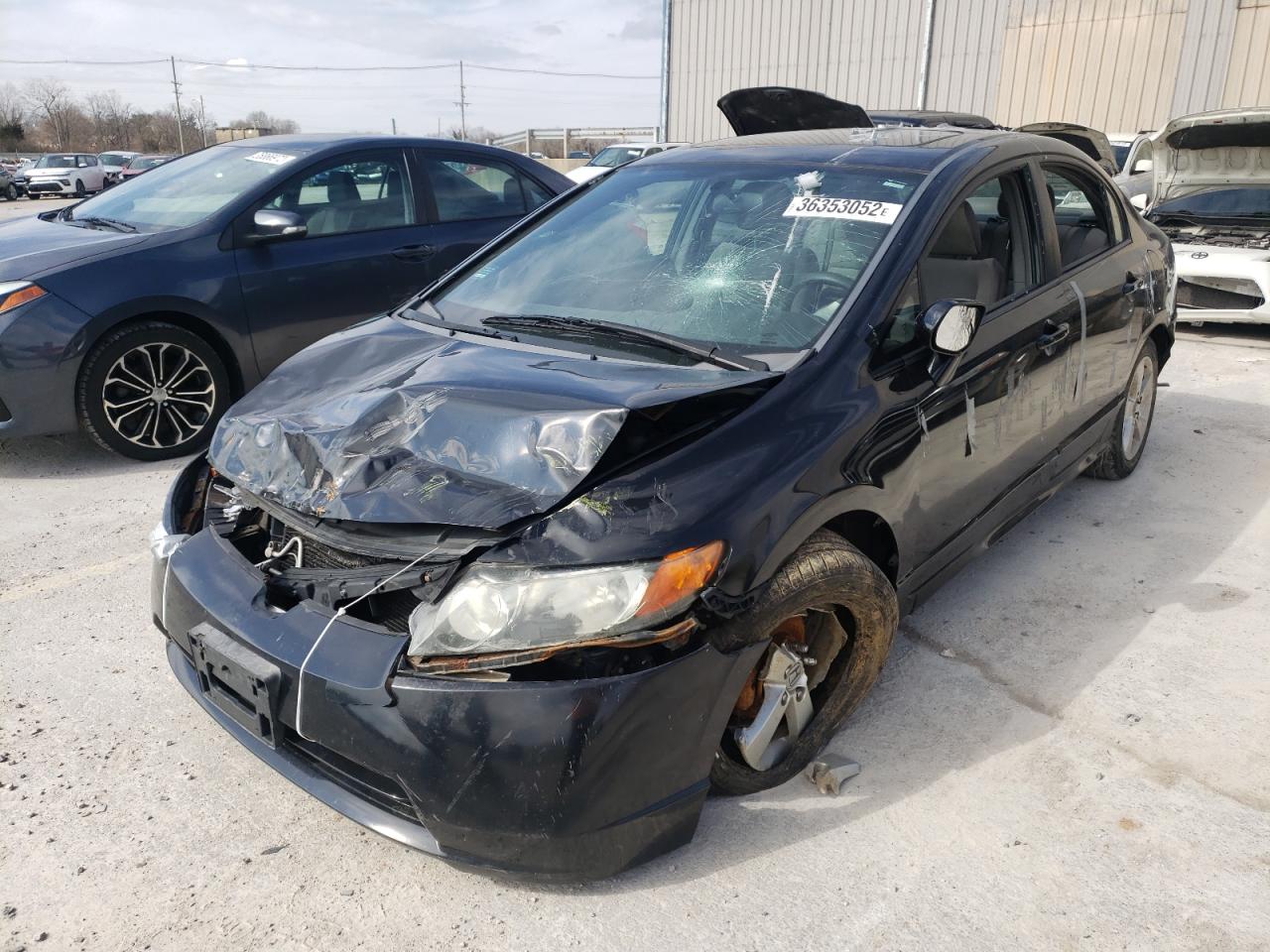 Photo 2 from auction – 2007 HONDA CIVIC EX with VIN 1HGFA16817L097455