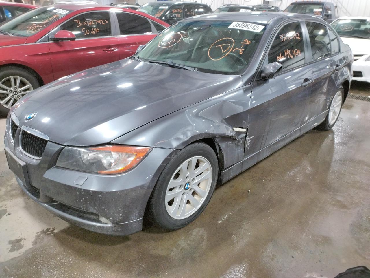 Photo 2 from auction – 2007 BMW 328 XI with VIN WBAVC93567KX53780