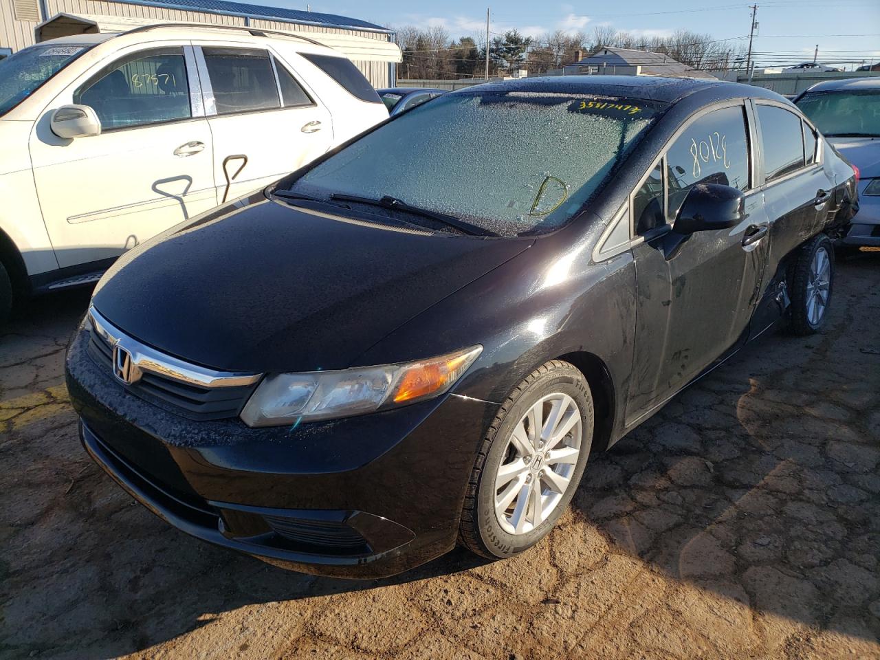 Photo 2 from auction – 2012 HONDA CIVIC EX with VIN 19XFB2F83CE338422