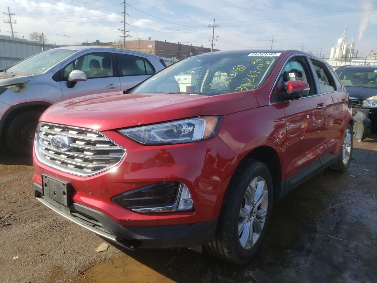 Photo 2 from auction – 2020 FORD EDGE TITAN with VIN 2FMPK4K91LBB42061