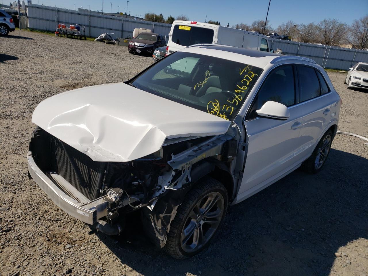Photo 2 from auction – 2018 AUDI Q3 PREMIUM with VIN WA1JCCFS1JR009240