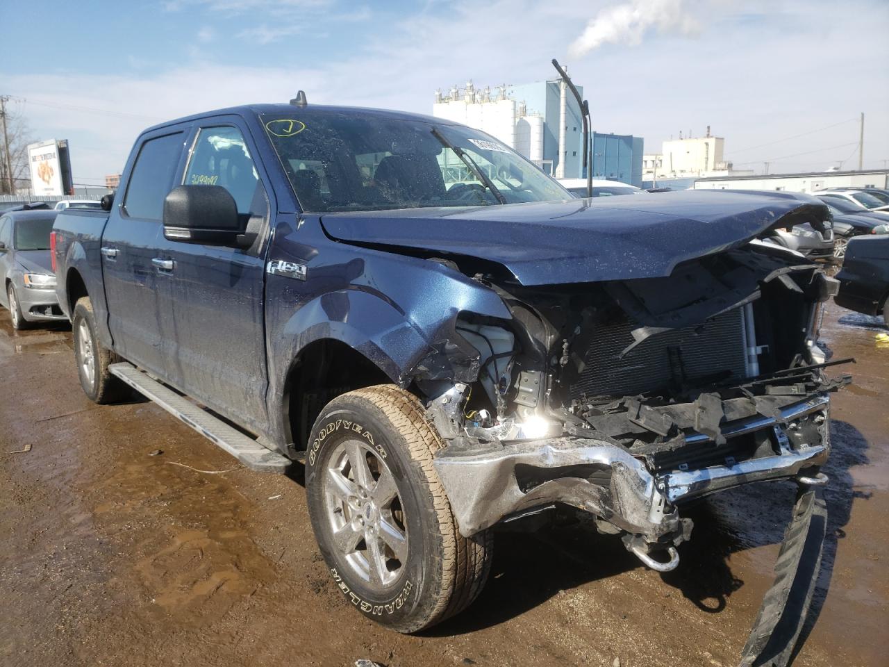 FORD F150 SUPER 2019 with VIN 1FTEW1E47KFD50943 - Photo from auction