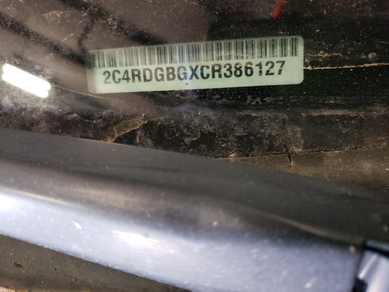 Photo 10 from auction – 2012 DODGE GRAND CARA with VIN 2C4RDGBGXCR386127