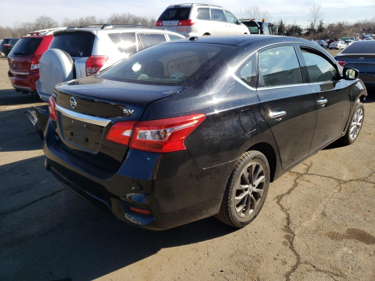 Photo 4 from auction – 2019 NISSAN SENTRA S with VIN 3N1AB7AP1KY371618