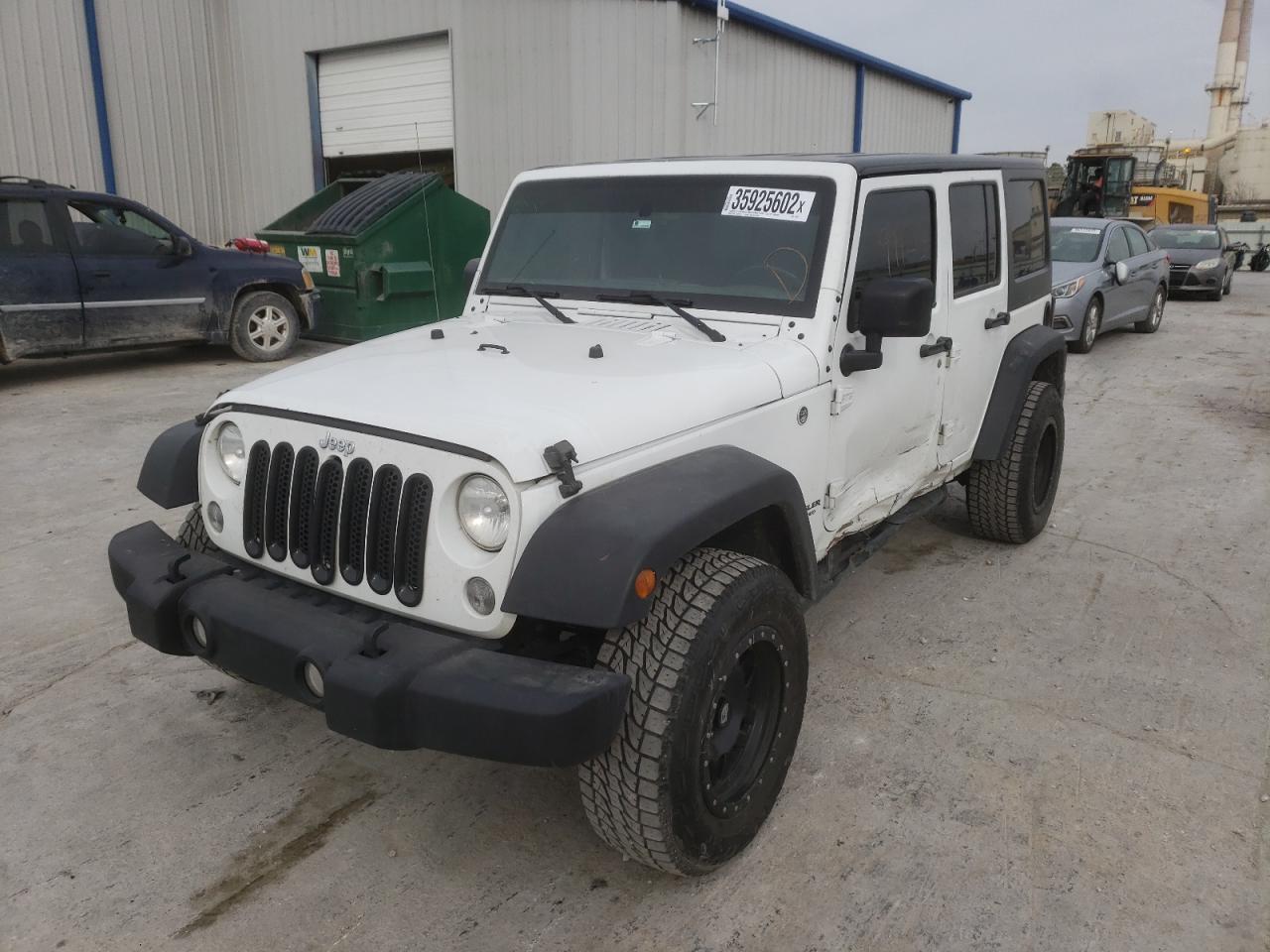 Photo 2 from auction – 2017 JEEP WRANGLER U with VIN 1C4BJWDG4HL753508