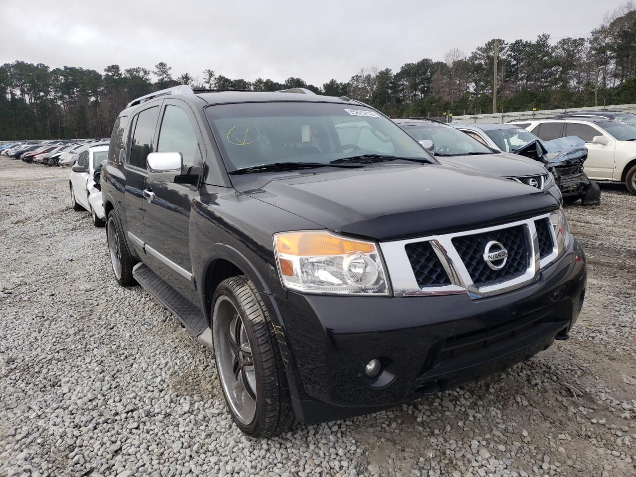 NISSAN ARMADA SV 2013 with VIN 5N1BA0ND9DN612073 - Photo from auction
