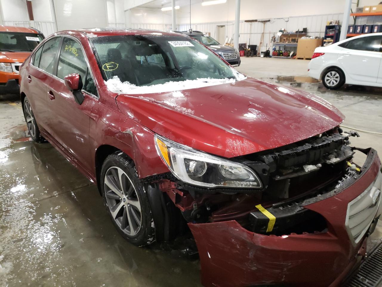 SUBARU LEGACY 2.5 2016 with VIN 4S3BNBN60G3039182 - Photo from auction