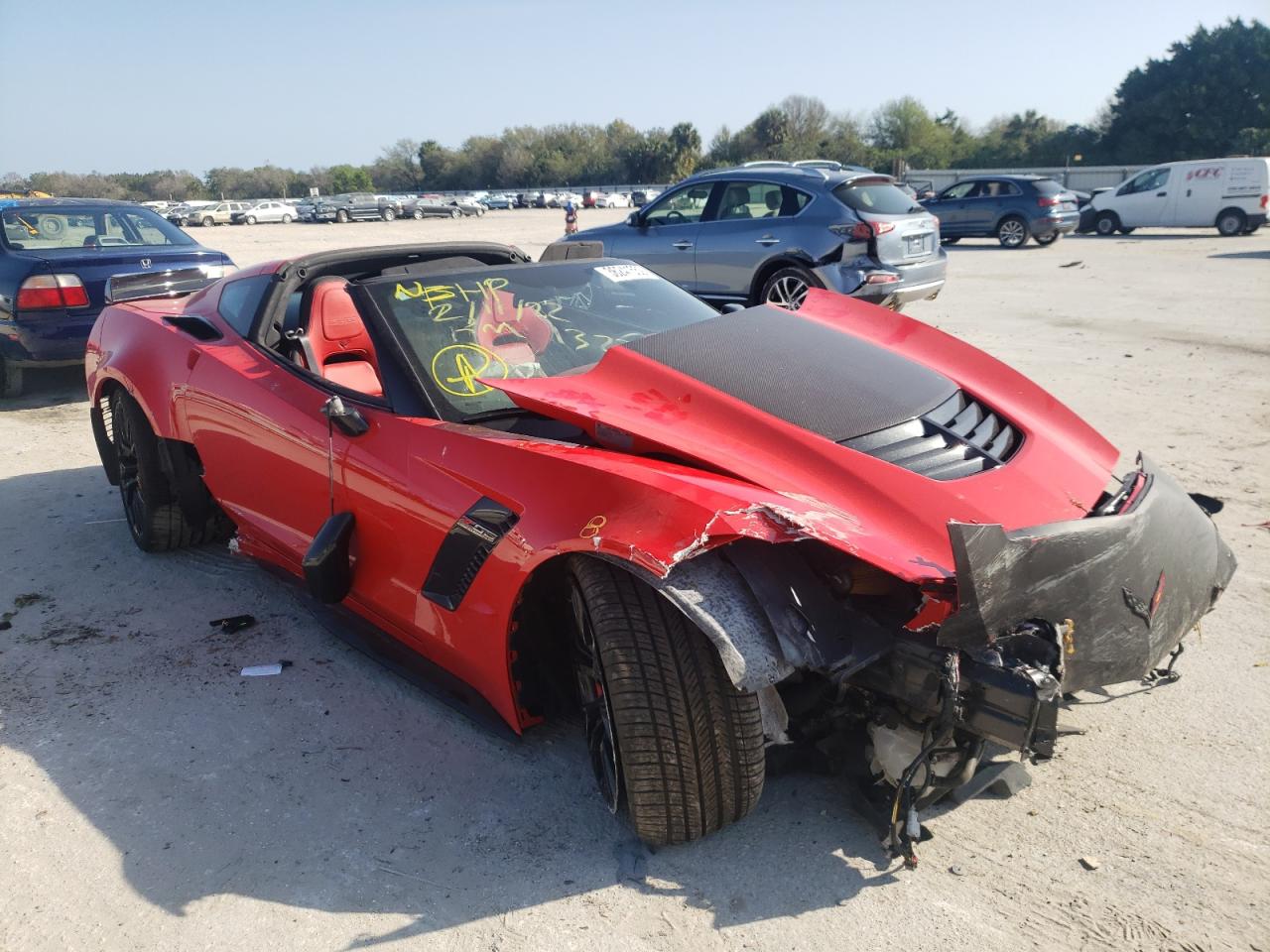 CHEVROLET CORVETTE Z 2016 with VIN 1G1YT2D60G5612273 - Photo from auction