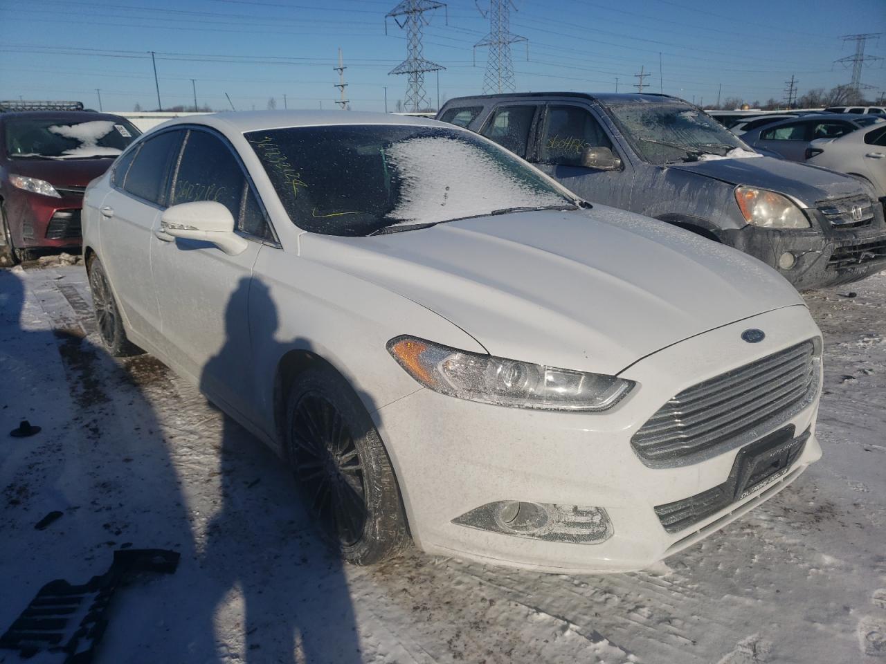 FORD FUSION SE 2016 with VIN 3FA6P0HD3GR313475 - Photo from auction