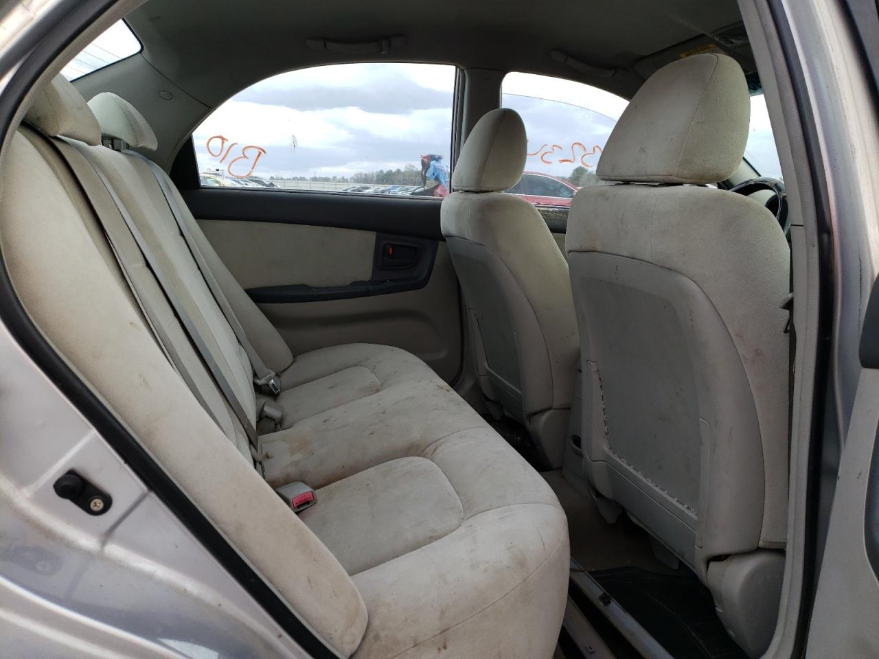 Photo 6 from auction – 2006 KIA SPECTRA LX with VIN KNAFE122065299854