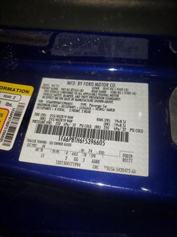 Photo 10 from auction – 2015 FORD MUSTANG with VIN 1FA6P8TH6F5396605