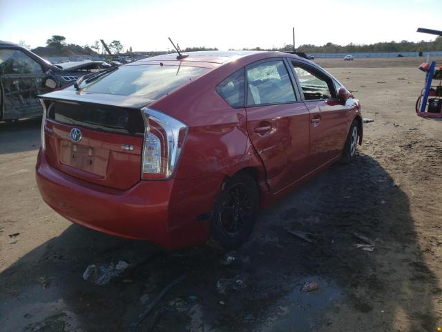 Photo 4 from auction – 2012 TOYOTA PRIUS with VIN JTDKN3DU2C5452323