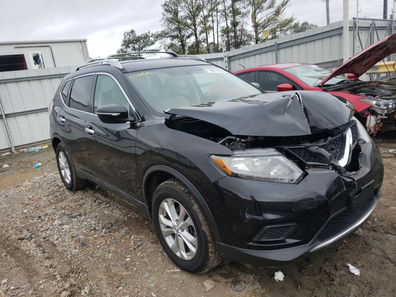NISSAN ROGUE S 2016 with VIN 5N1AT2MT9GC918393 - Photo from auction