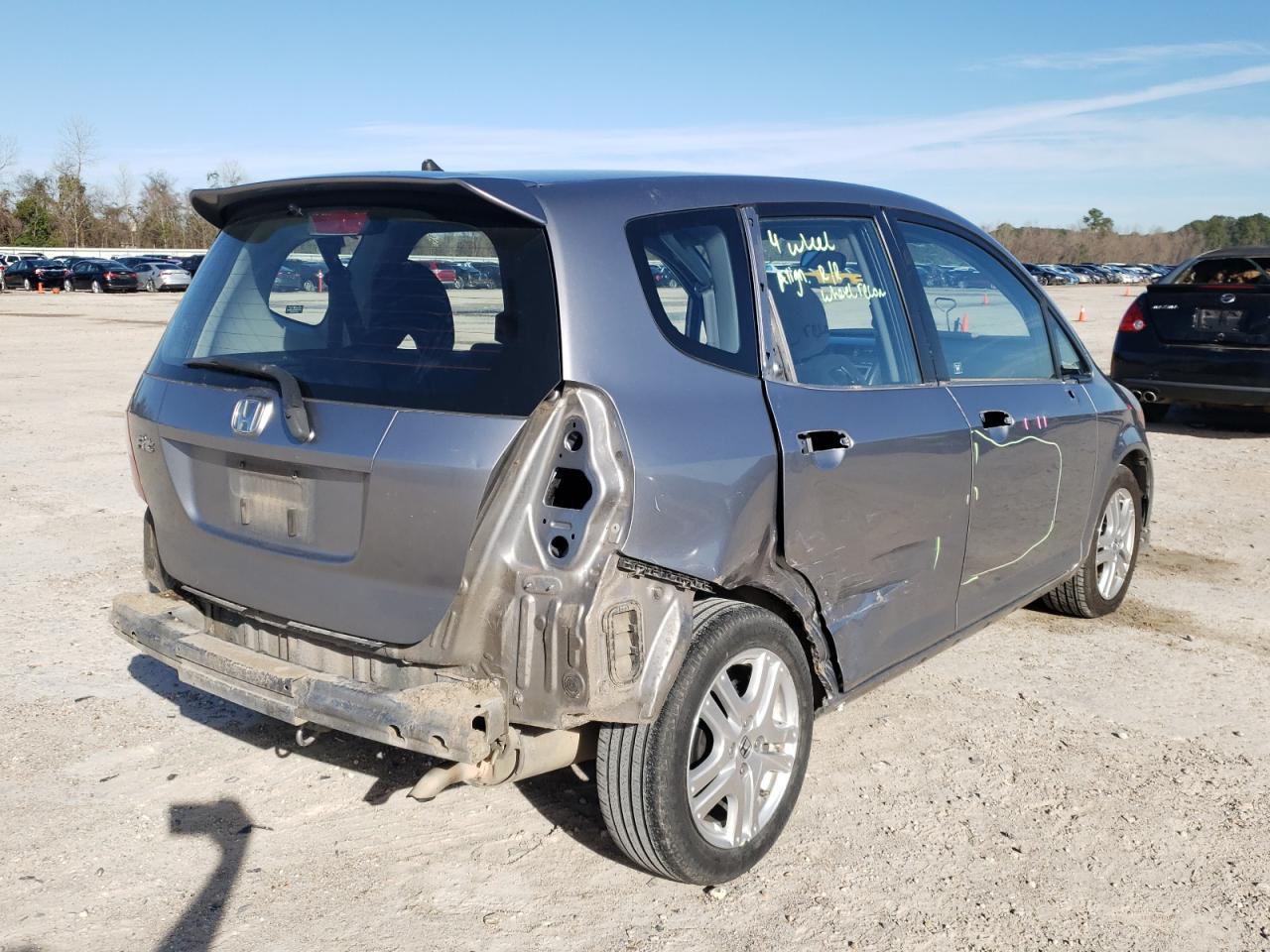 Photo 4 from auction – 2007 HONDA FIT S with VIN JHMGD38677S014777