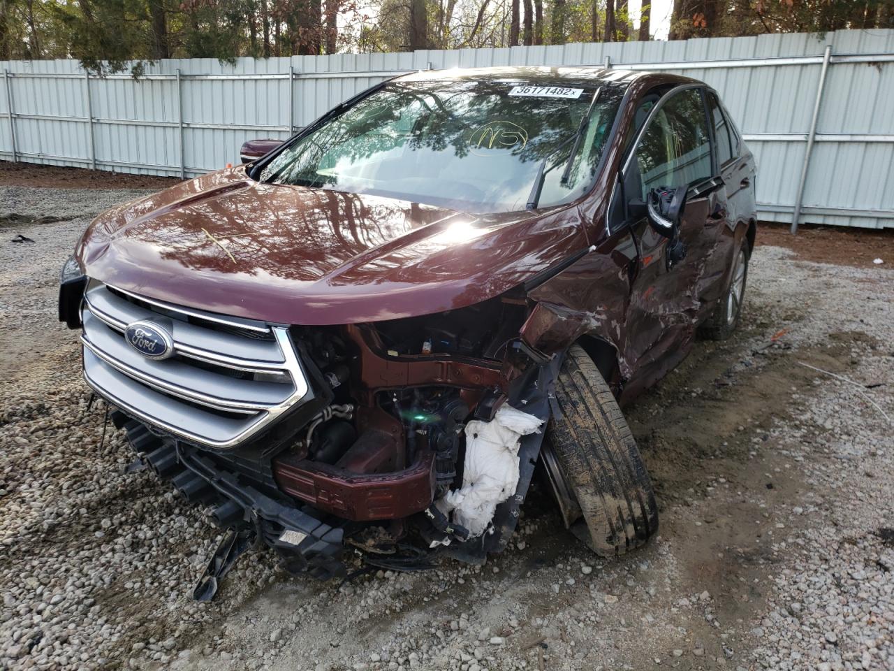 Photo 2 from auction – 2016 FORD EDGE SEL with VIN 2FMPK4J97GBB14935