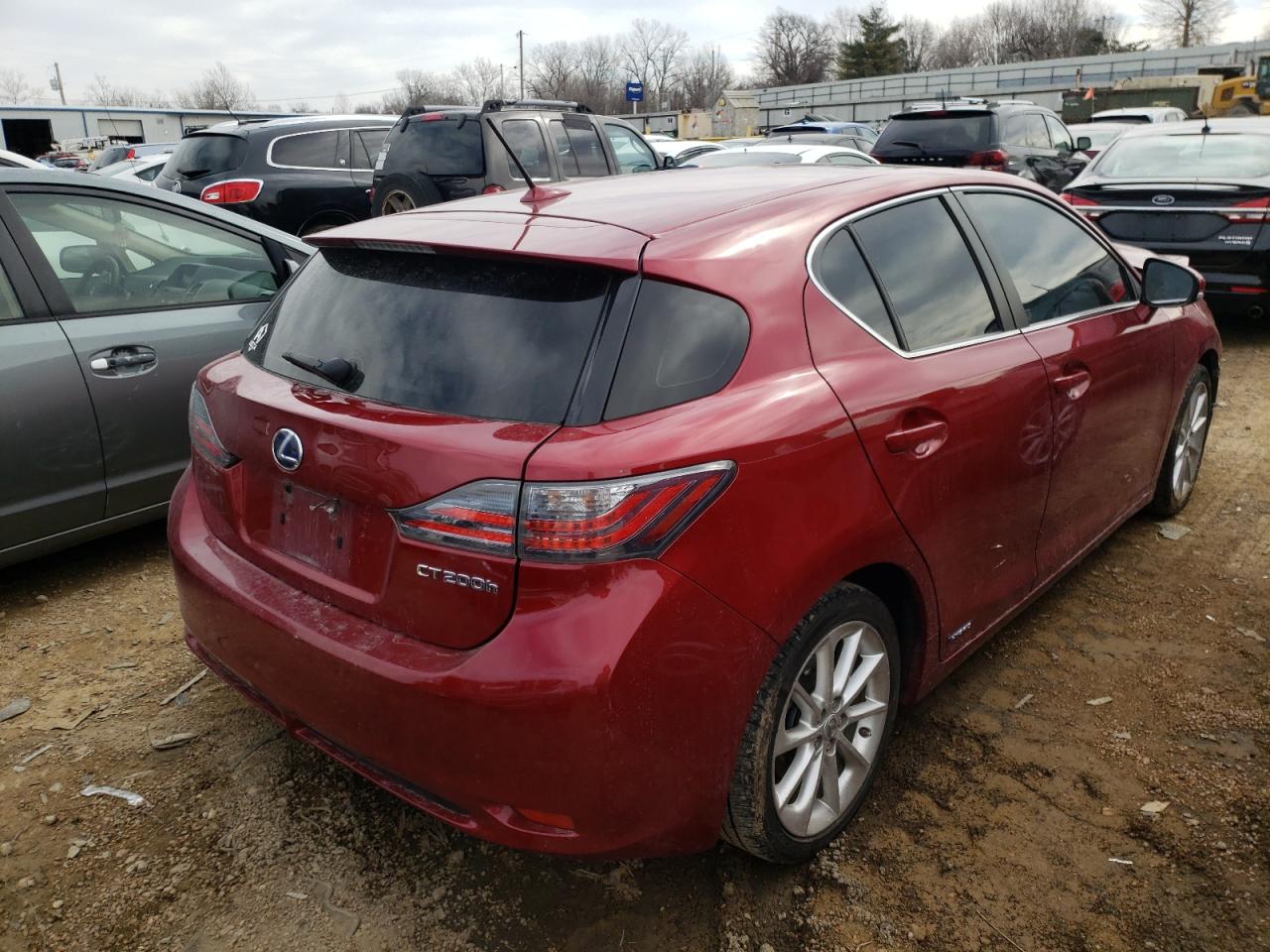 Photo 4 from auction – 2012 LEXUS CT 200 with VIN JTHKD5BH9C2089913