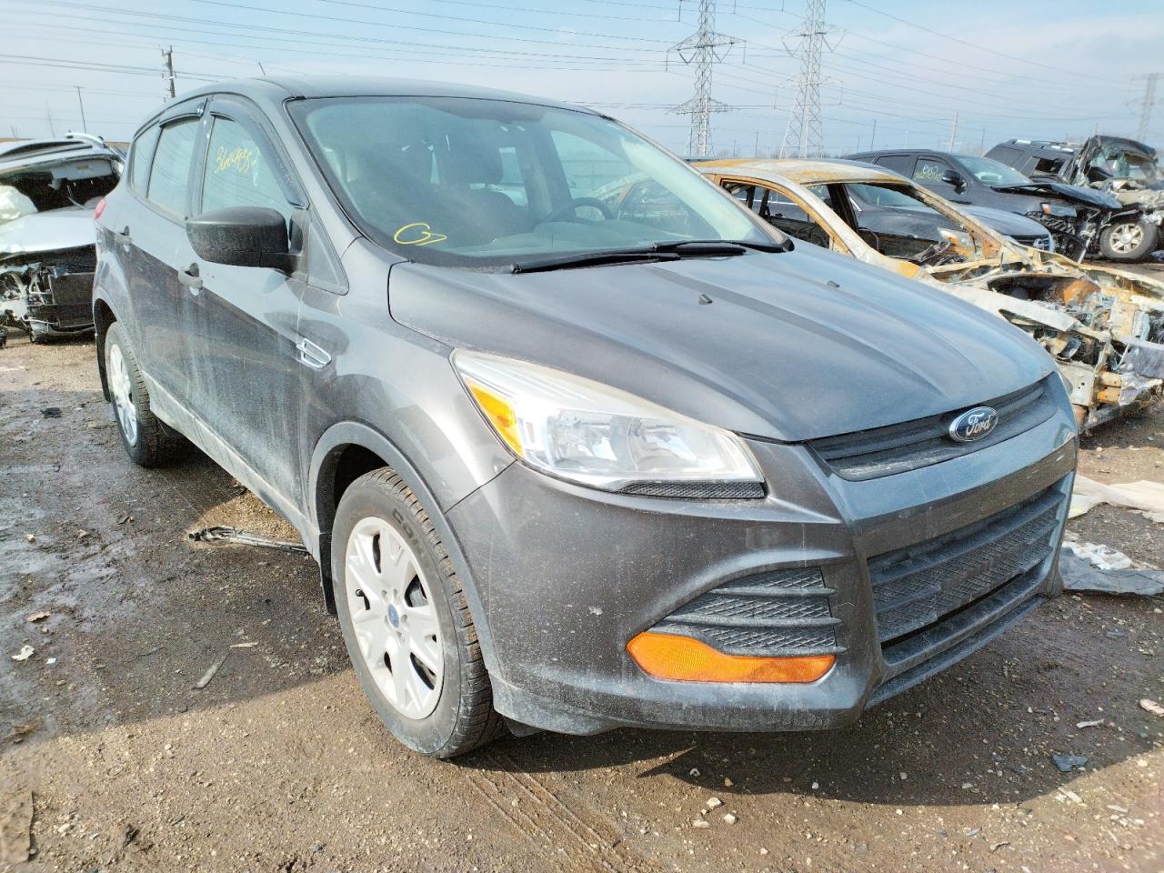 FORD ESCAPE S 2016 with VIN 1FMCU0F7XGUA36623 - Photo from auction