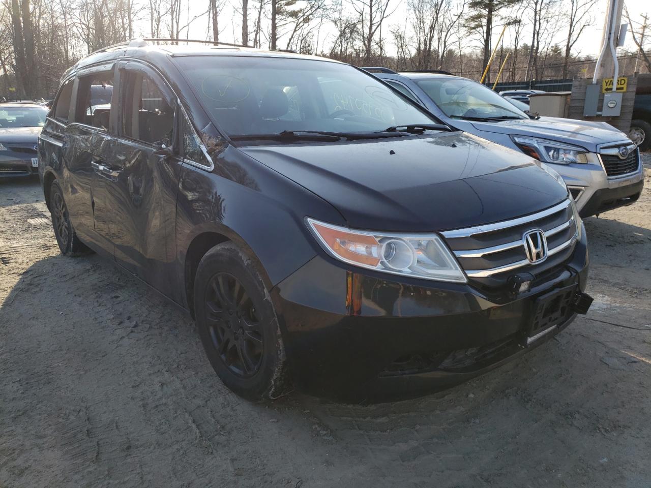 HONDA ODYSSEY EX 2012 with VIN 5FNRL5H62CB120859 - Photo from auction