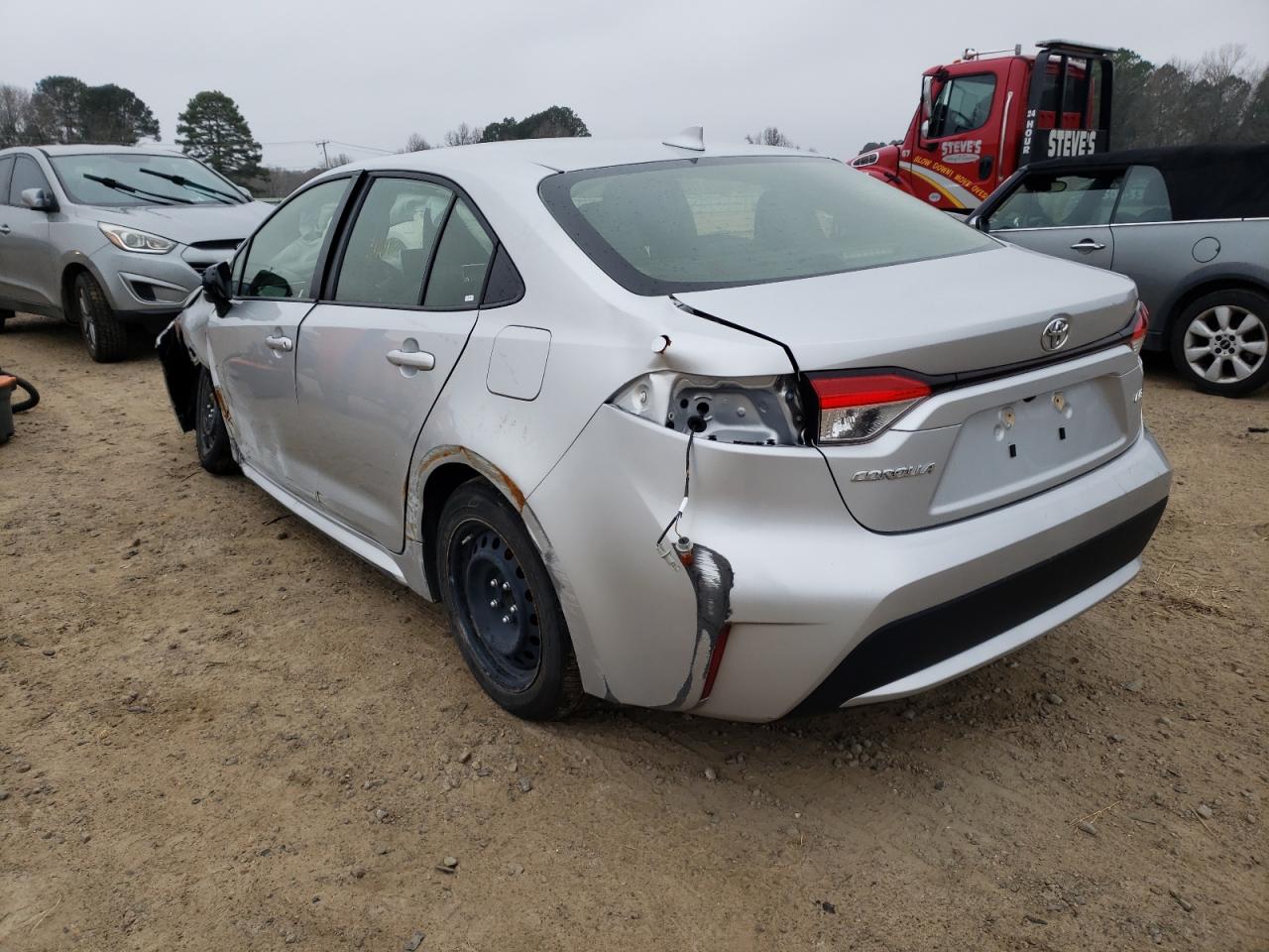 Photo 3 from auction – 2021 TOYOTA COROLLA LE with VIN JTDEPMAE1MJ145566
