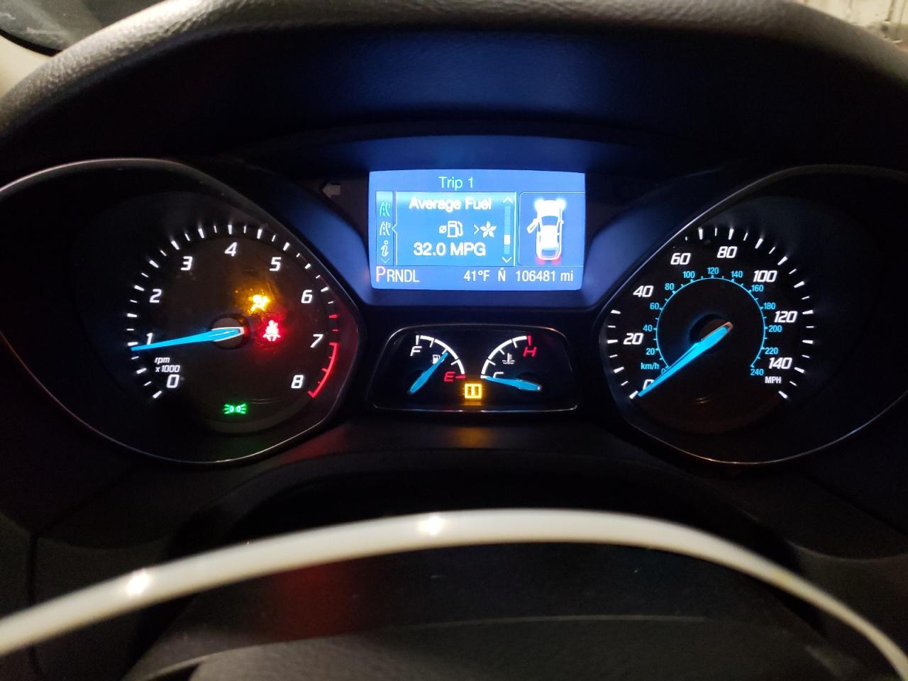 Photo 8 from auction – 2013 FORD FOCUS SE with VIN 1FADP3F21DL296180