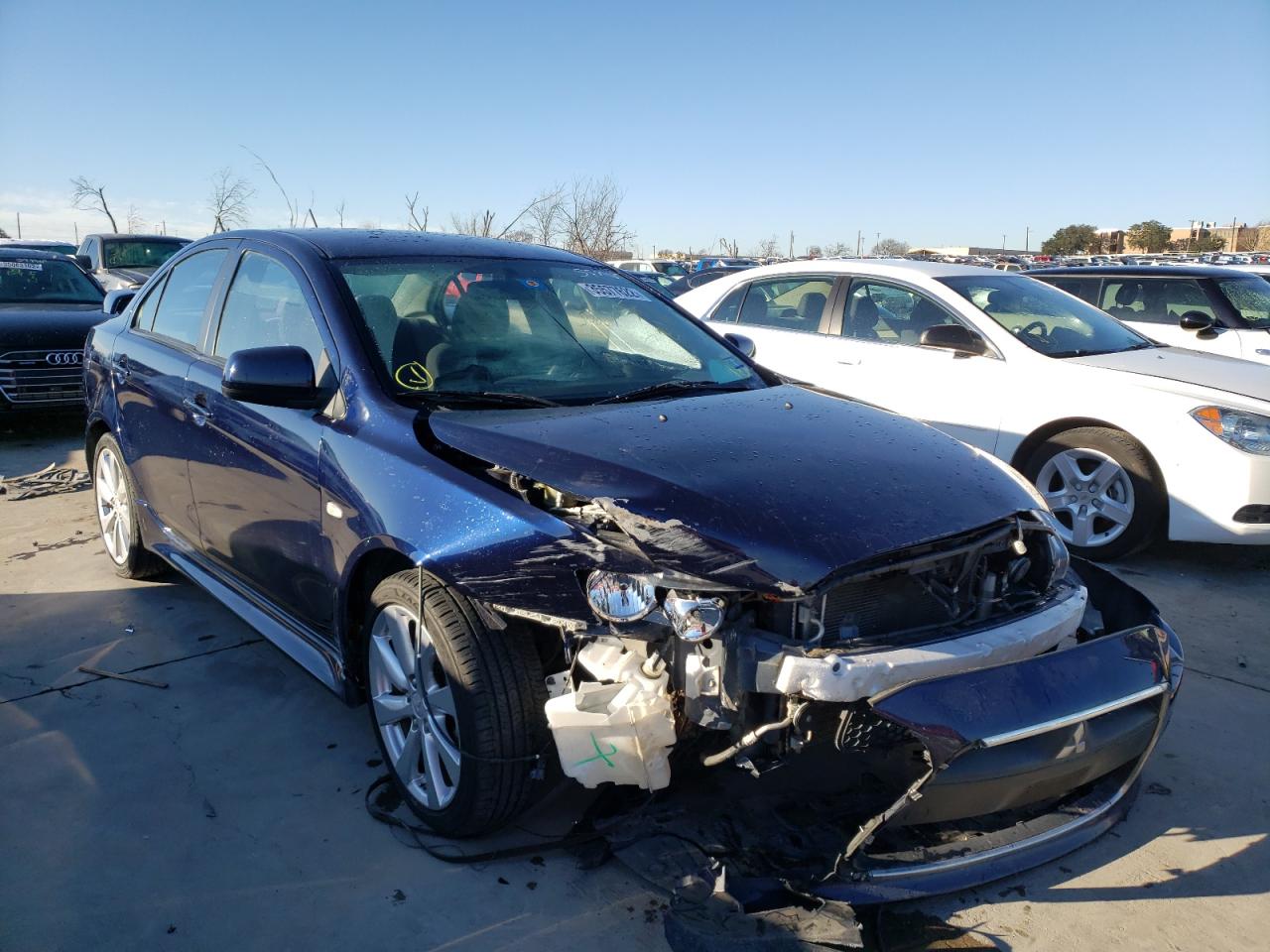 MITSUBISHI LANCER GT 2014 with VIN JA32U8FW7EU002009 - Photo from auction
