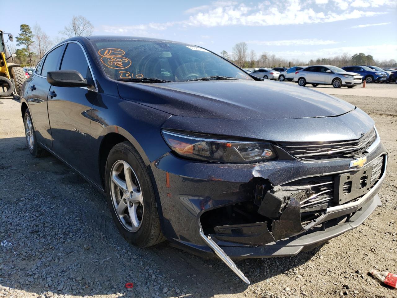 Photo 1 from auction – 2016 CHEVROLET MALIBU LS with VIN 1G1ZB5ST5GF263512