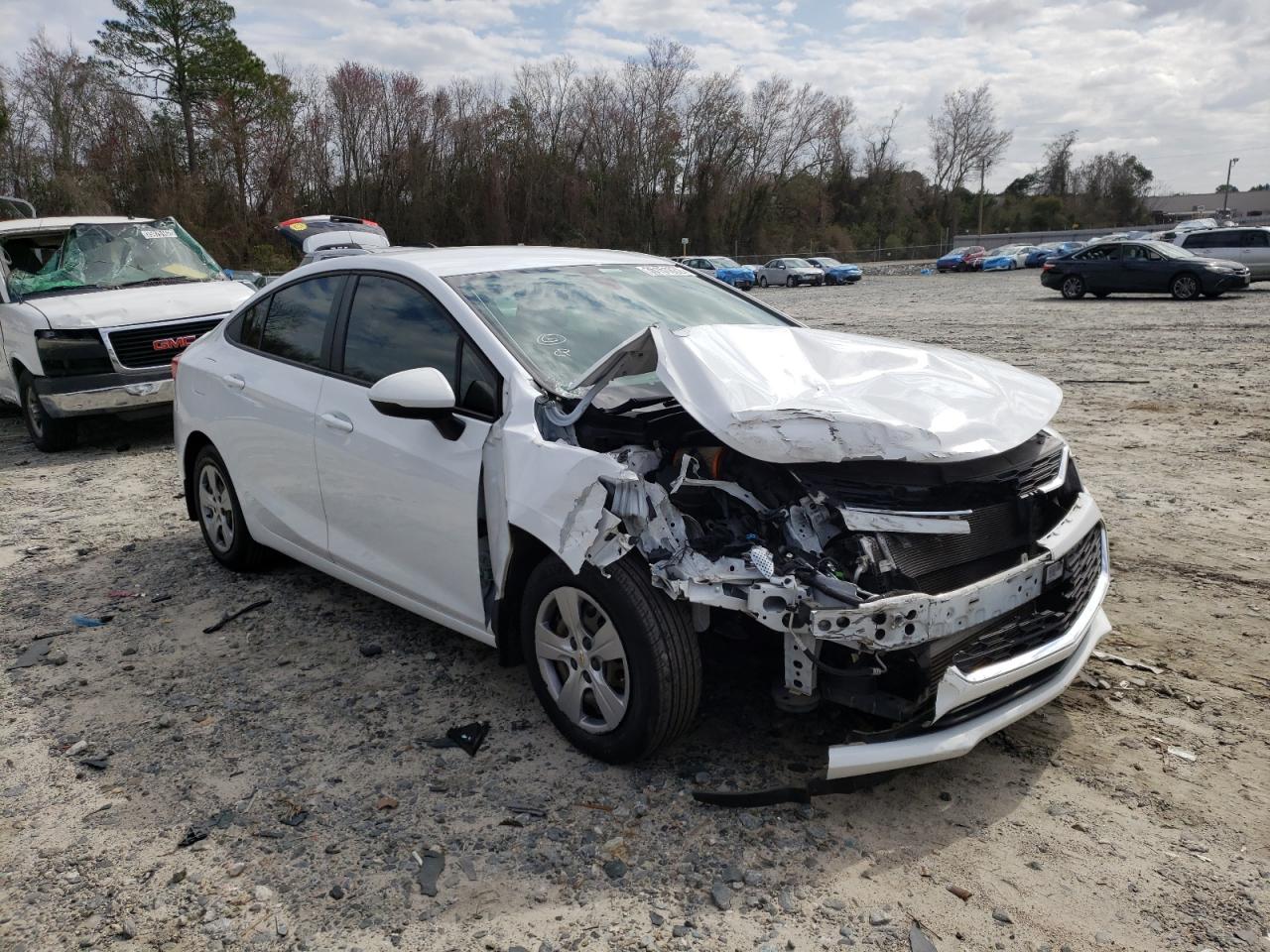 CHEVROLET CRUZE LS 2018 with VIN 1G1BC5SM2J7212932 - Photo from auction