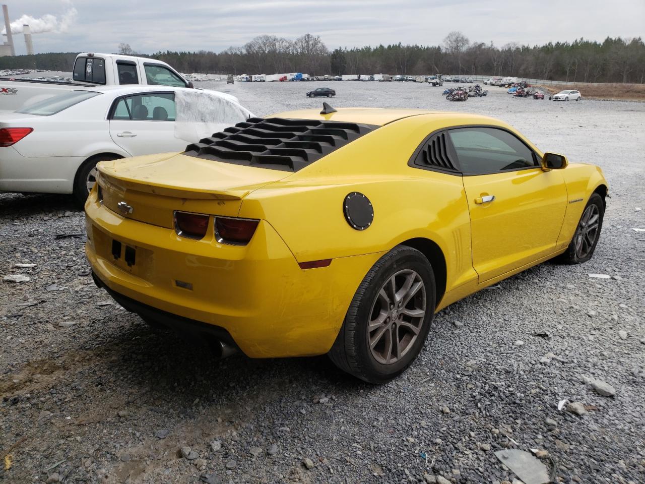 Photo 4 from auction – 2012 CHEVROLET CAMARO LS with VIN 2G1FA1E37C9166552