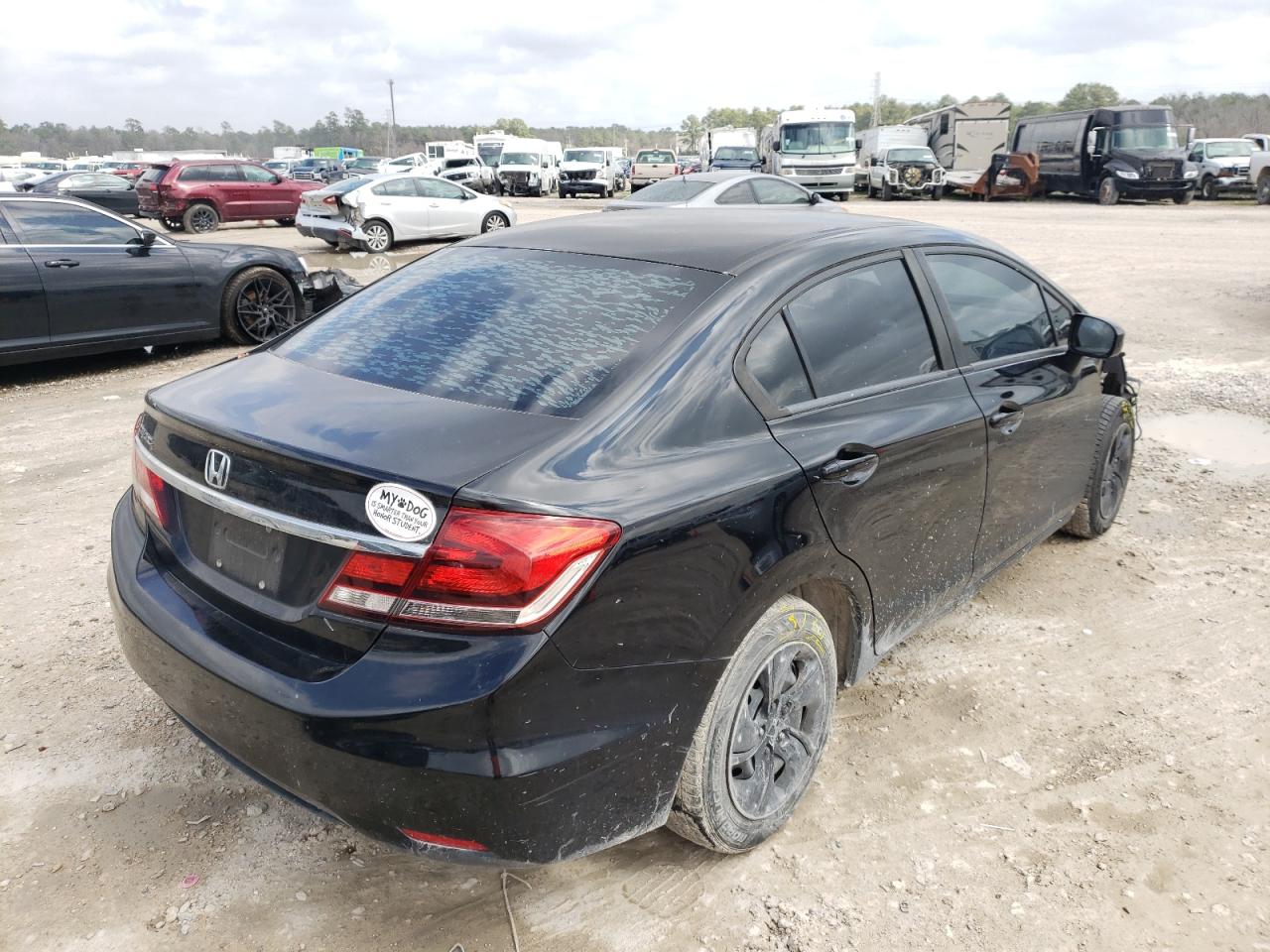 Photo 4 from auction – 2015 HONDA CIVIC LX with VIN 2HGFB2F53FH562984